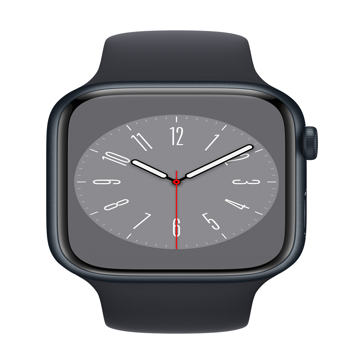 xyz - Apple Watch Series 8 GPS + Cellular 45mm Midnight Aluminium Case with Midnight Sport Band - Regular - abc